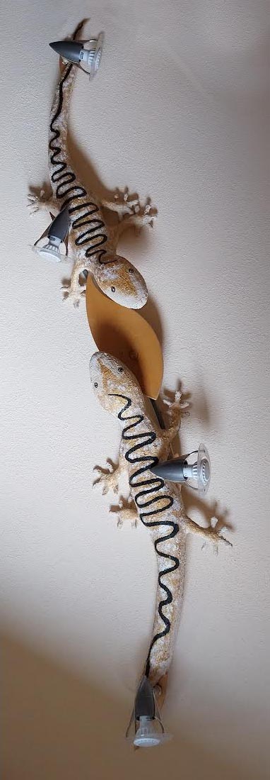 Eidechsen-Lampe